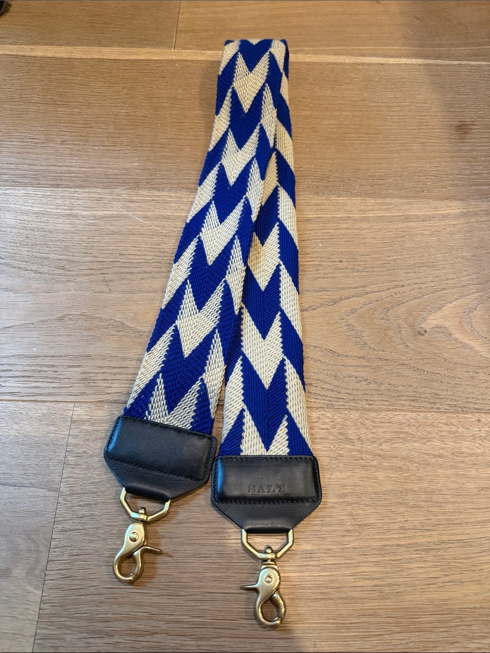 Classic SALT Blue and Cream (DUKE) Crossbody Strap
